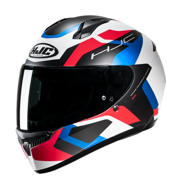 HJC C10 TINS BLUE RED HELMET