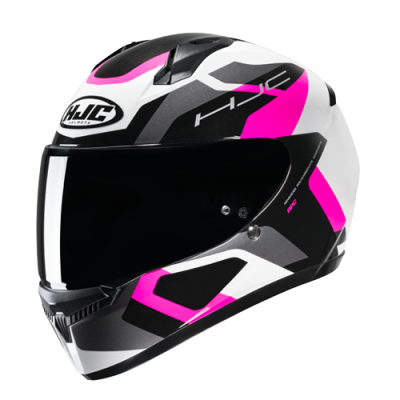 HJC C10 TINS PINK GREY HELMET