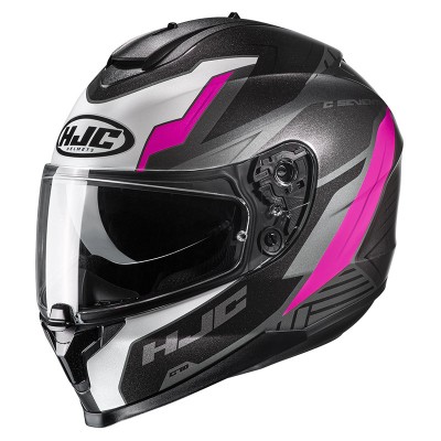Hjc C70 Silon Black Pink Helmet