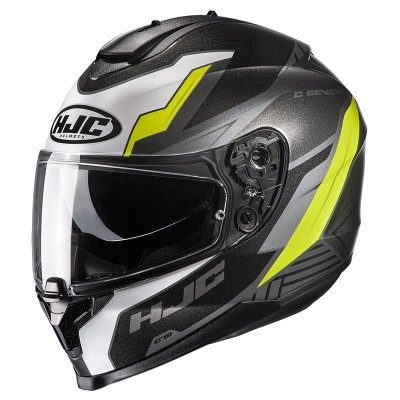 Hjc C70 Silon Black Yellow Helmet