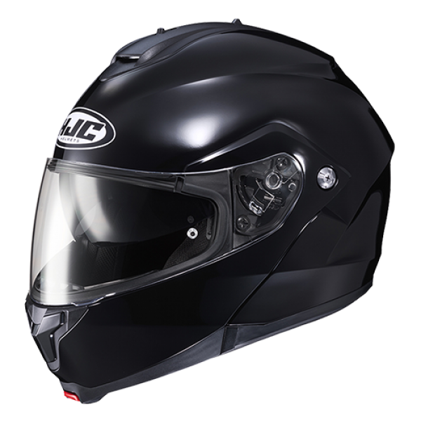 HJC C91N SOLID METAL BLACK HELMET