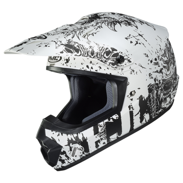 HJC CS-MX II CREEPER WHITE HELMET