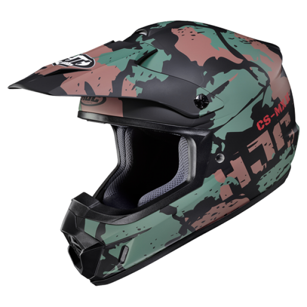 HJC CS-MX II FERIAN GREEN BROWN HELMET