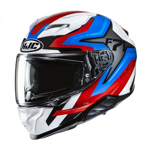 HJC F71 FES BLUE RED HELMET 