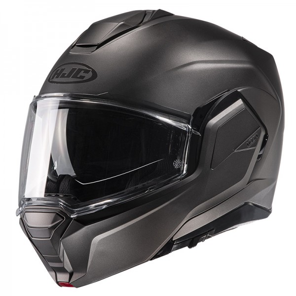 Hjc I100 Semi Flat Titanium Helmet