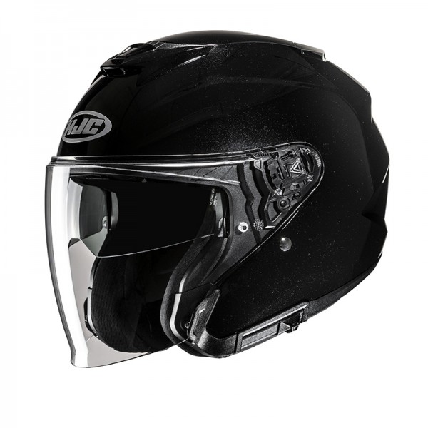 HJC I31 BLACK HELMET 