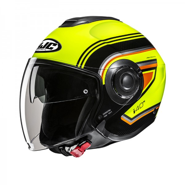 HJC I40N LINIA YELLOW HELMET 