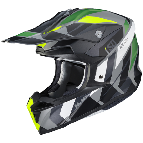 HJC I50 FLUX BLACK HELMET