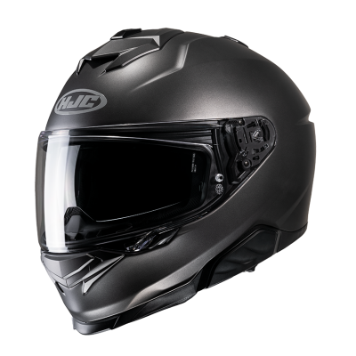 Hjc I71 Semi Flat Titanium Helmet