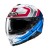 HJC I71 VIZ BLUE RED HELMET 