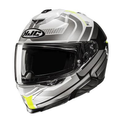 HJC I71 VIZ YELLOW HELMET 