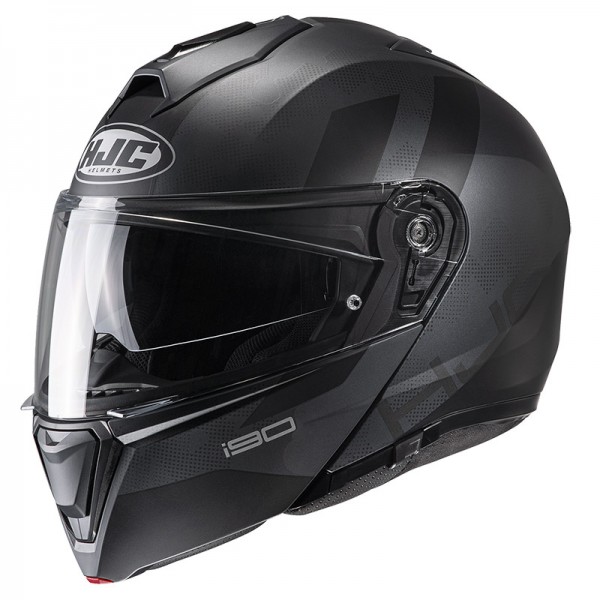 Hjc I90 Syrex Modular Grey Black Helmet