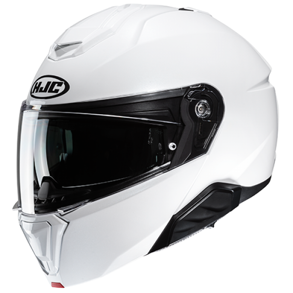 HJC I91 SOLID PEARL WHITE HELMET