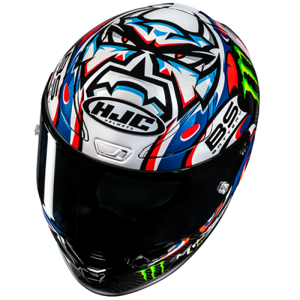 HJC RPHA 1 V2 CARBON QUARTARARO LE MANS III MC21 HELMET HJC RPHA 1 V2 CARBON QUARTARARO LE MANS III MC21 HELMET