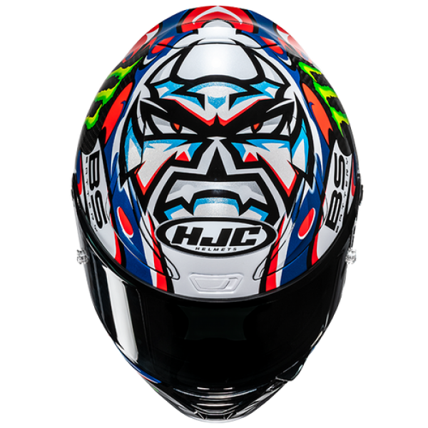 HJC RPHA 1 V2 CARBON QUARTARARO LE MANS III MC21 HELMET HJC RPHA 1 V2 CARBON QUARTARARO LE MANS III MC21 HELMET