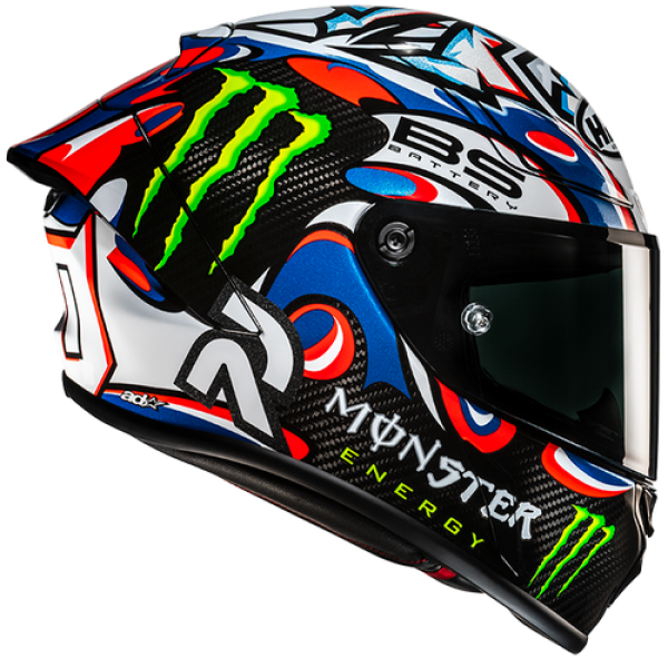 HJC RPHA 1 V2 CARBON QUARTARARO LE MANS III MC21 HELMET HJC RPHA 1 V2 CARBON QUARTARARO LE MANS III MC21 HELMET