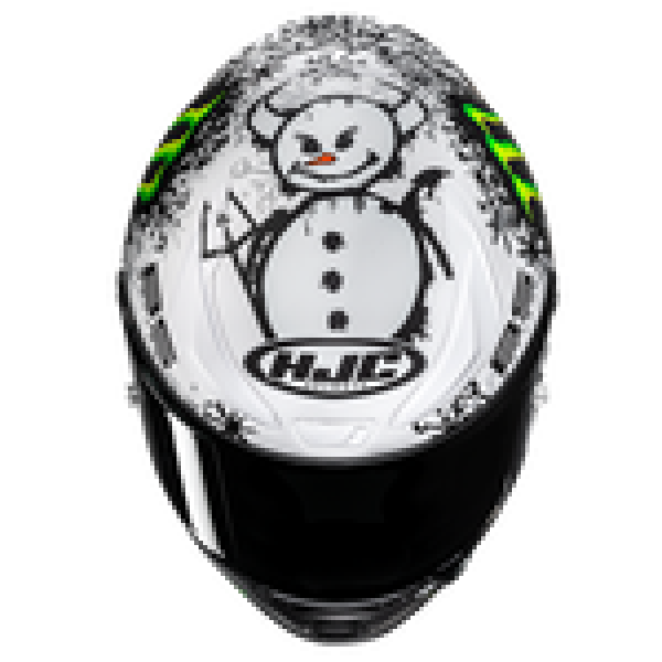 HJC RPHA 1 V2 CARBON SNOW DIABLO MC10SF HELMET