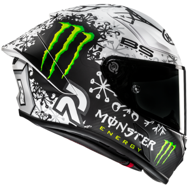 HJC RPHA 1 V2 CARBON SNOW DIABLO MC10SF HELMET