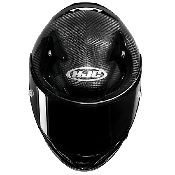 HJC RPHA 12 CARBON SOLID BLACK HELMET