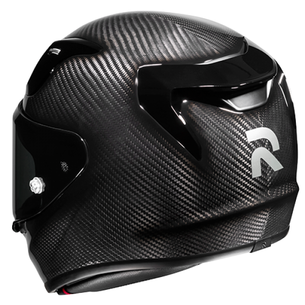 HJC RPHA 12 CARBON SOLID BLACK HELMET