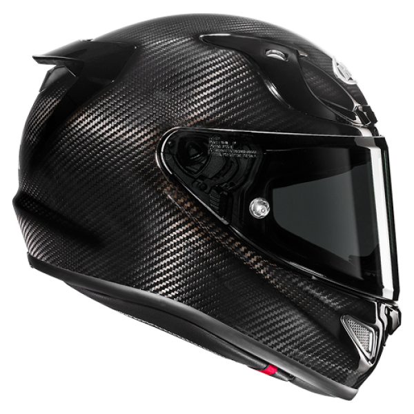 HJC RPHA 12 CARBON SOLID BLACK HELMET