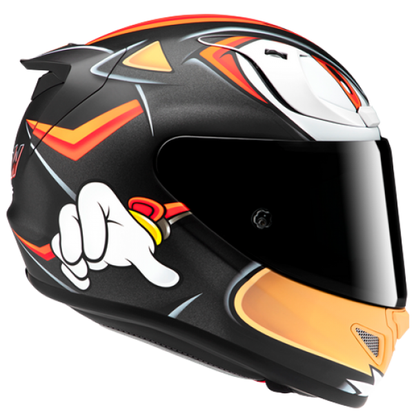HJC RPHA 12 SHADOW HEDGEHOG MC1SF HELMET