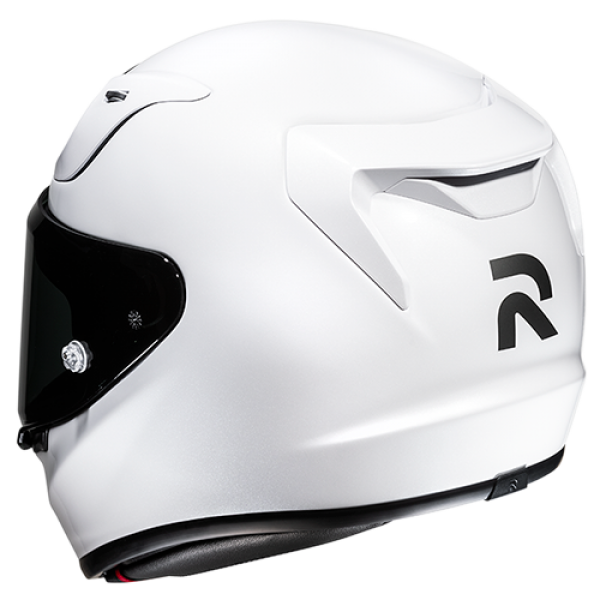 HJC RPHA 12 SOLID PEARL WHITE HELMET