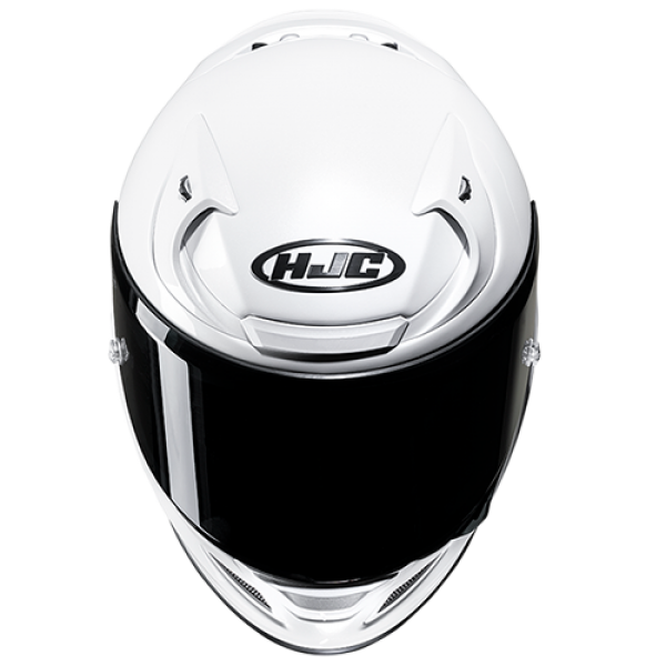 HJC RPHA 12 SOLID PEARL WHITE HELMET