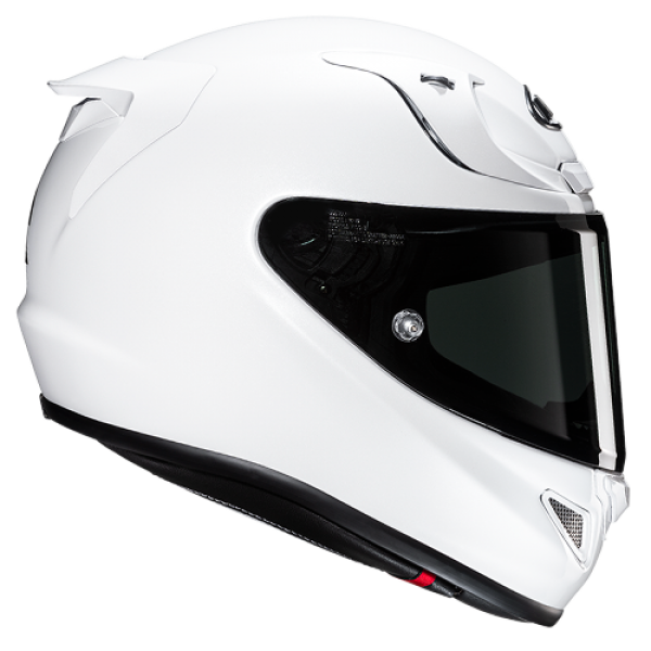 HJC RPHA 12 SOLID PEARL WHITE HELMET