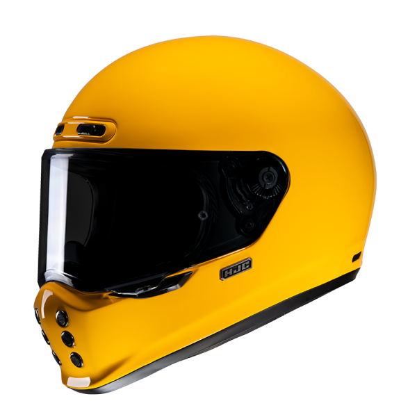 Hjc V10 Deep Yellow Helmet