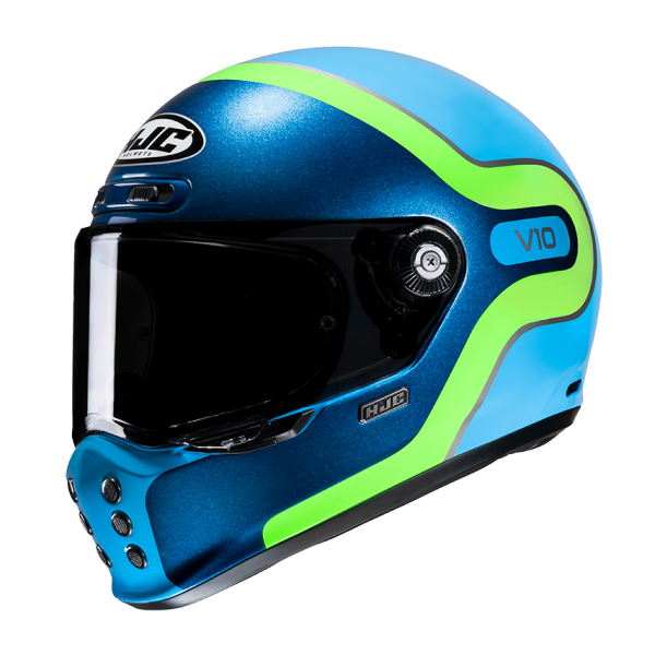 Hjc V10 Grape Mc24 Helmet