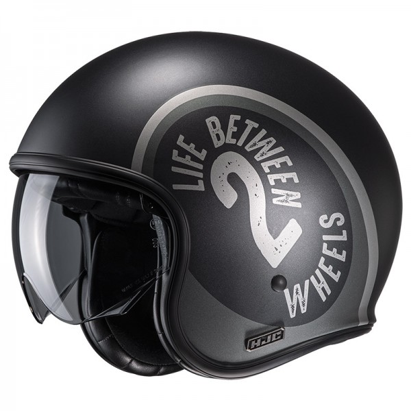 Hjc V30 Harvey Black Grey Helmet