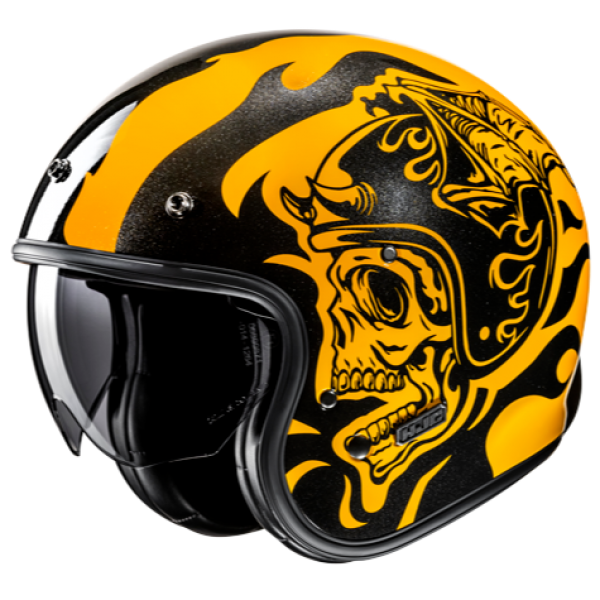 HJC V31 FLAME MC3 HELMET
