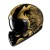 HJC V60 FLAME GOLD HELMET 