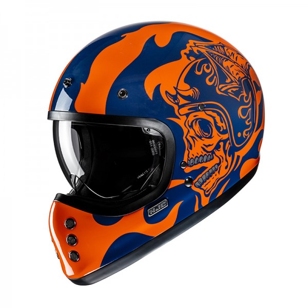 HJC V60 FLAME ORANGE HELMET 