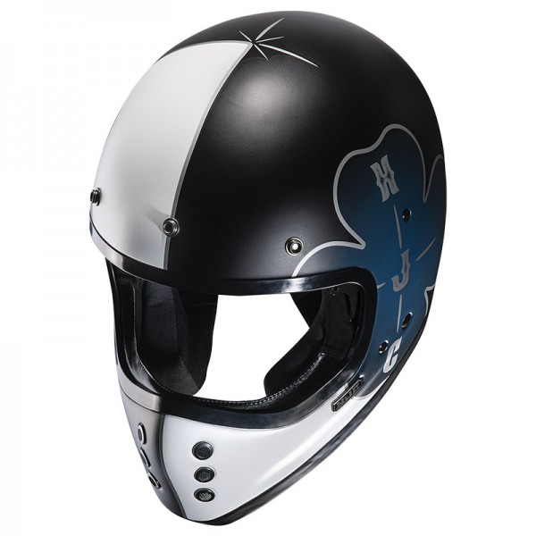 Hjc V60 Ofera Blue Black Helmet