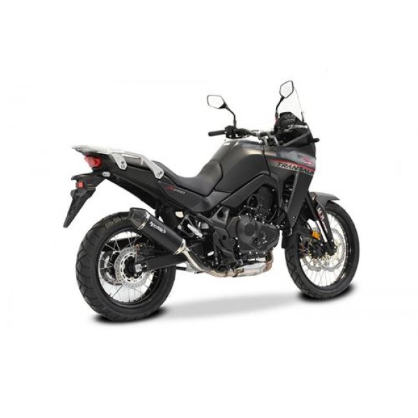 HP CORSE SP-1 CARBON SHORT BLACK FOR HONDA XL750 TRANSALP 2023-2024 PART # HOSP1C750LC-AB