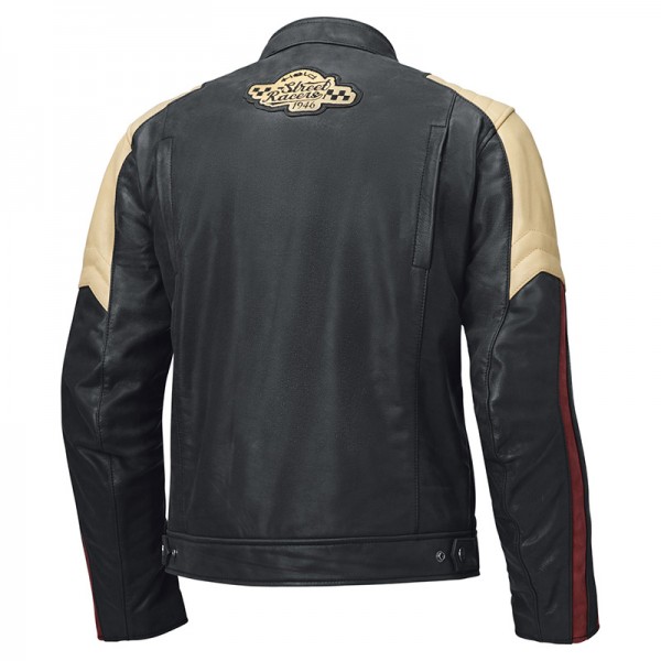 HELD BAKER 2 LEATHER BLACK BEIGE JACKET 