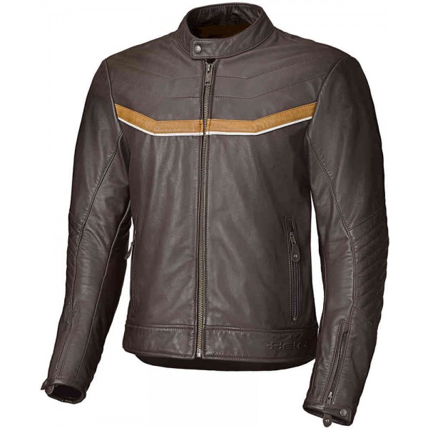 Held Heyden Leather Brown Beige Jacket