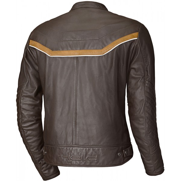 Held Heyden Leather Brown Beige Jacket