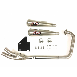 IXIL 2-CON FULL SYSTEM-DUAL CONICAL STYLE FOR YAMAHA YBR 250 2021-2023 PART # OY920S