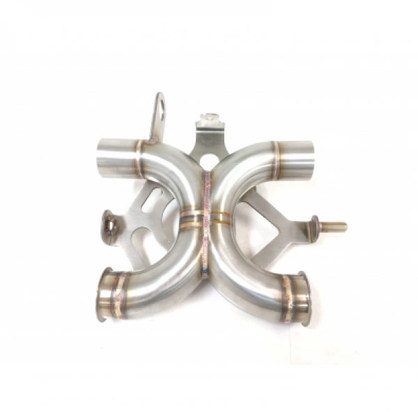 IXIL DKAT DKAT-MID PIPE-CATALYST SUPPRESSOR FOR TRIUMPH SPEED TWIN 2021-2023 PART # KIT4068C1