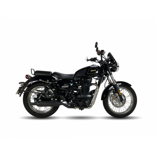 IXIL HC1-3S FULL SYSTEM-IRONHEAD ROUND MATT INOX FOR BENELLI IMPERIALE 400 2021-2023 PART # HB5039SS
