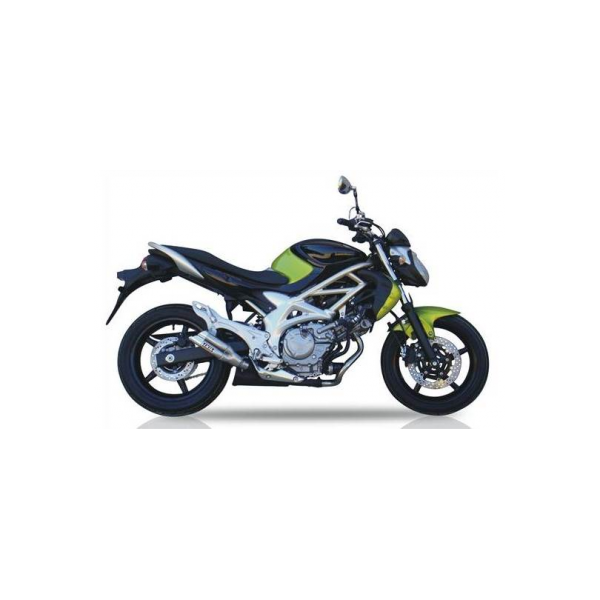 IXIL L2X SLIP ON-DUAL HYPERLOW FOR SUZUKI SFV 650 GLADIUS 2021-2023 PART # XS8358V