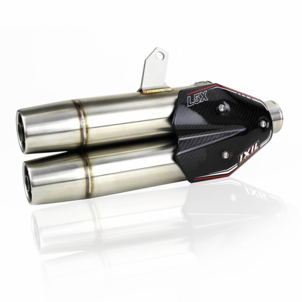 IXIL L5X FULL SYSTEM-DUAL HYPERLOW XXL FOR YAMAHA T-MAX DX-SX 2021-2023 PART # XY2397XS