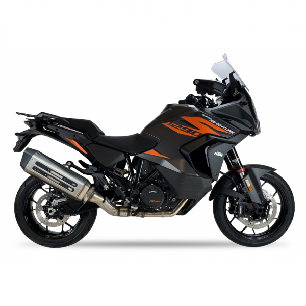 IXIL MXT SLIP ON-MEGA XTREM TRAIL FOR KTM 1290 SUPER ADVENTURE 2021-2023 PART # EM3088SS