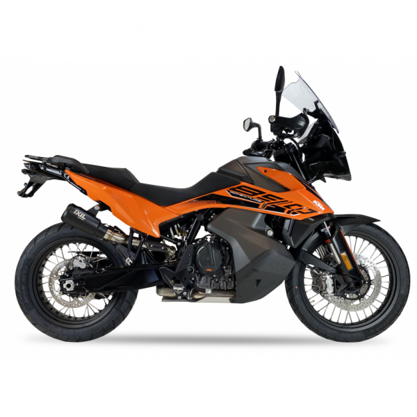 IXIL RB SLIP ON-RACE XTREM BLACK FOR KTM 790 ADVENTURE 2021-2023 PART # CM3278RB