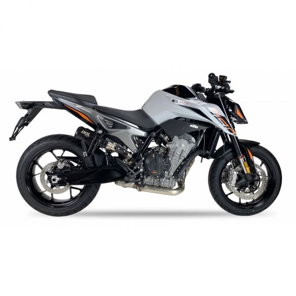 IXIL RB SLIP ON-RACE XTREM BLACK FOR KTM 790 DUKE L 2021-2023 PART # CM3279RB