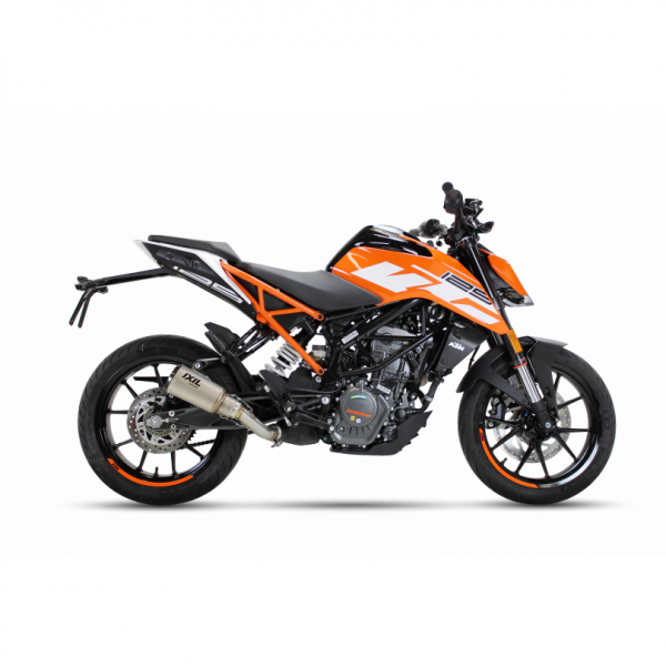 IXIL RC SLIP ON-RACE XTREM CARBON FOR KTM DUKE-RC 125 2021-2023 PART # CM3257RC