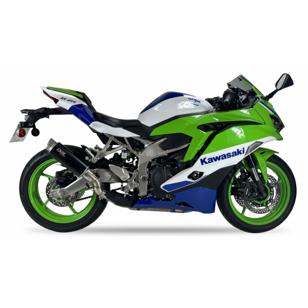 IXIL RC3B SLIP ON-SPORT XTREM BLACK FOR KAWASAKI NINJA ZX-4R 2023-2024 PART #  GK7242BR